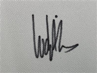 Aberg & 2026 winner Cam Young Signed 2026 Players Championship Embroidered Flag JSA#CL34062
