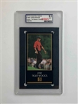 A Pair of 1997-99 Grand Slam Ventures Tiger Woods Rookie Trading Cards The Masters Collection PRO 95 Mint Plus