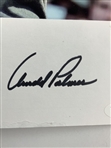 Arnold Palmer Signed Cut w/ Photo JSA#II13971