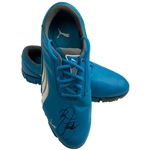 Rickie Fowler Signed Puma Super Cell Fusion Ice LE Golf Shoes JSA ALOA