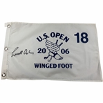 Geoff Ogilvy Signed 2006 US Open at Winged Foot Embroidered Flag JSA ALOA