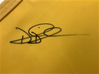 David Duval Signed 2001 The OPEN at Royal Lytham & St. Annes Flag JSA ALOA