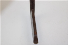 Antique Ingersolls Smooth Face Hickory Shaft Golf Putter