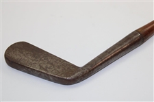 Antique Ingersolls Smooth Face Hickory Shaft Golf Putter