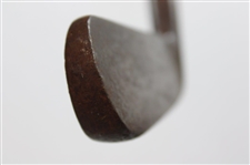 Antique Ingersolls Smooth Face Hickory Shaft Golf Putter