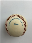 Johnny Bench Single-Signed Rawlings Official American League Baseball JSA ALOA