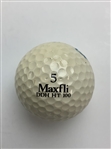 Jack Nicklaus Signed Personal Used 'JACK' Maxfli DDH Balata Golf Ball JSA ALOA