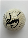 Fuzzy Zoeller, Tom Weiskopf & Nick Faldo Signed Personal Used Golf Balls JSA ALOA