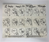 A Collection of Fuzzy Zoeller Used Gloves & 1990 Federal Express St. Jude Classic Professional Golf Memorabilia