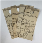 A Collection of approximately 19 pieces of official U.S. Open Golf Championship tickets and parking ephemera, 1981-2002
