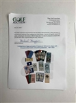 A Collection of approximately 19 pieces of official U.S. Open Golf Championship tickets and parking ephemera, 1981-2002