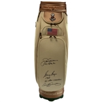 Rory McIlroy, Jack Nicklaus & Gary Player Signed 'Grand Slam' TaylorMade US Open Pinehurst Staff Bag w/ Dates JSA ALOA