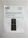 Set of 4 Tiger Woods Upper Deck PlayMakers Tiger Slam Bobblehead Figures