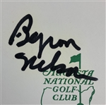 Byron Nelson Signed Augusta National Golf Club Masters Scorecard JSA ALOA