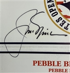 Jack Nicklaus Signed Pebble Beach Scorecard - Site of '72 US Open & '61 US Am Wins JSA ALOA