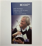 A Group of Four Royal Bank of Scotland Jack Nicklaus Commemorative Five Pound Banknote Sets