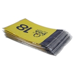 Ten (10) 2025 PGA Championship at Quail Hollow Official Unopened Screen Flags - Scheffler Winner