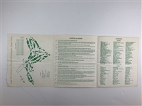 Big 3 Jack, Arnie, Player & Others Signed 1968 US Open at Oak Hill Pairing Sheet w/ Ticket JSA ALOA