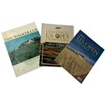 A Collection of Shinnecock Hills Golf Club Official Programs and 2018 U.S. Open Commemorative Poster