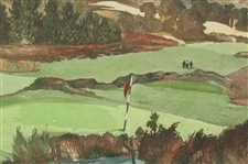 Sunningdale The 12th Green Print