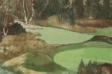 Sunningdale The 12th Green Print