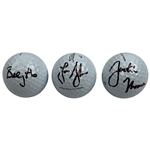 Lucas Glover, Justin Thomas & Billy Horschel Signed TGL Atlanta Drive GC Logo Golf Balls JSA ALOA