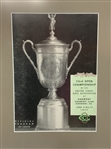 1953 US Open at Oakmont Program & Pairings Sheet from Ben Hogan's Triple Crown - Framed