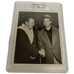 1952 Masters Tournament Jack Burke and Sam Snead Original Type I Photograph Jack Burke Signed PSA Auto 10