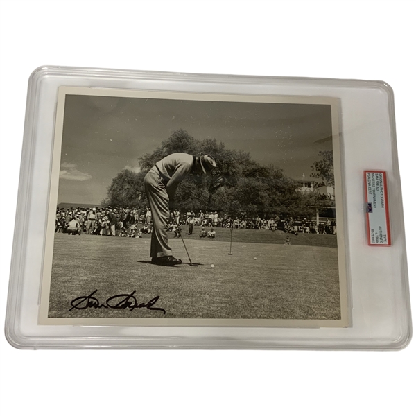 Sam Snead Signed Type I Original Masters Tournament c. 1950s Morgan Fitz Photo PSA/DNA Authentic