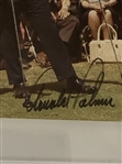 Arnold Palmer Signed 1966 Masters Famous 'Smoking' Type II Photo w/ Hogan PSA