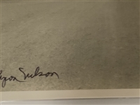 Byron Nelson Signed Augusta National Golf Club Hole No. 1 Type I Original Photograph