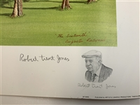 Bill Waugh and Robert Trent Jones, Augusta National 16th Hole Red Bud Signed Limited Edition 18/850 Print