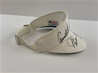 Palmer, Colbert, Floyd & Irwin Signed Senior Skin Game Visor JSA ALOA