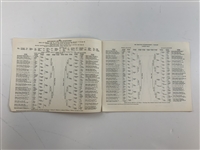 1962 United States Golf Association Supplement Record Book Championships w/ Jack Nicklaus 1st Win