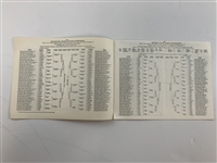 1962 United States Golf Association Supplement Record Book Championships w/ Jack Nicklaus 1st Win