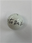 Roberto De Vicenzo Signed Maxfli HT Balata 90 Golf Ball JSA ALOA