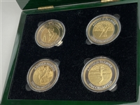 A Set of Arnold Palmer Limited Edition Masters Coins in Original Box