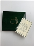 A Set of Arnold Palmer Limited Edition Masters Coins in Original Box