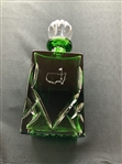 Augusta National Golf Club Masters Tournament Emerald Green Glass Decanter with Original Packaging