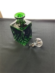 Augusta National Golf Club Masters Tournament Emerald Green Glass Decanter with Original Packaging