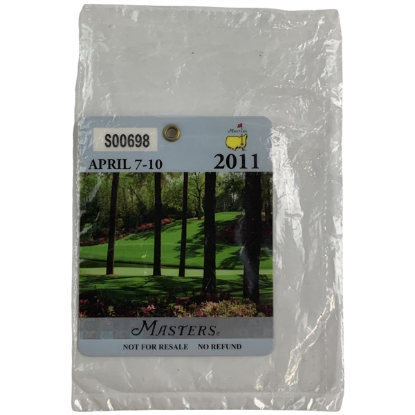 2011 Masters Tournament SERIES Badge in Original Packaging #S00698 - Charl Schwartzel Winner