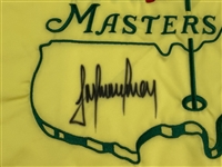 Trevor Immelman Signed 2008 Masters Pin Flag and Photo JSA ALOA