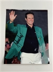 Trevor Immelman Signed 2008 Masters Pin Flag and Photo JSA ALOA