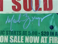 Hootie & the Blowfish w/ Darius Rucker Signed Monday After The Masters 2005 Concert Poster JSA ALOA