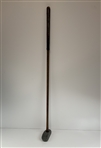 Antique Jerry Travers Signature Center-Shafted Mallet Putter