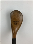 Robert Forgan and Son St. Andrews Hickory Shaft Scareneck Wood Golf Club
