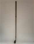 Antique Spalding Kro-Flite Dedstop Waterfall Deep Groove Hickory Shaft Pitching Wedge