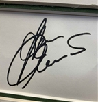 Masters Champions 1976-2000 Display w/ Signatures & Series Badges Ltd Ed #2/5 JSA ALOA