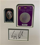 Masters Champions 1976-2000 Display w/ Signatures & Series Badges Ltd Ed #2/5 JSA ALOA