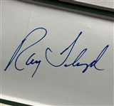 Masters Champions 1976-2000 Display w/ Signatures & Series Badges Ltd Ed #2/5 JSA ALOA
